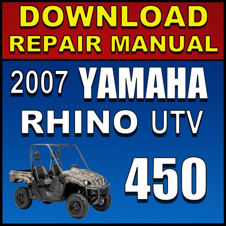 2007 Yamaha Rhino Parts