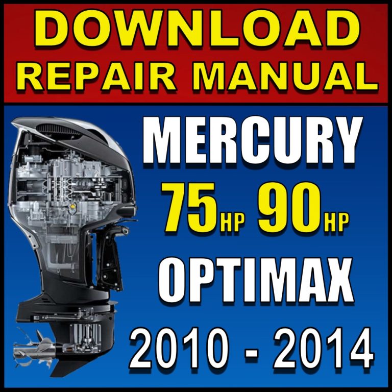 Download 2010-2014 Mercury OptiMax 75hp, 90hp Repair Manual